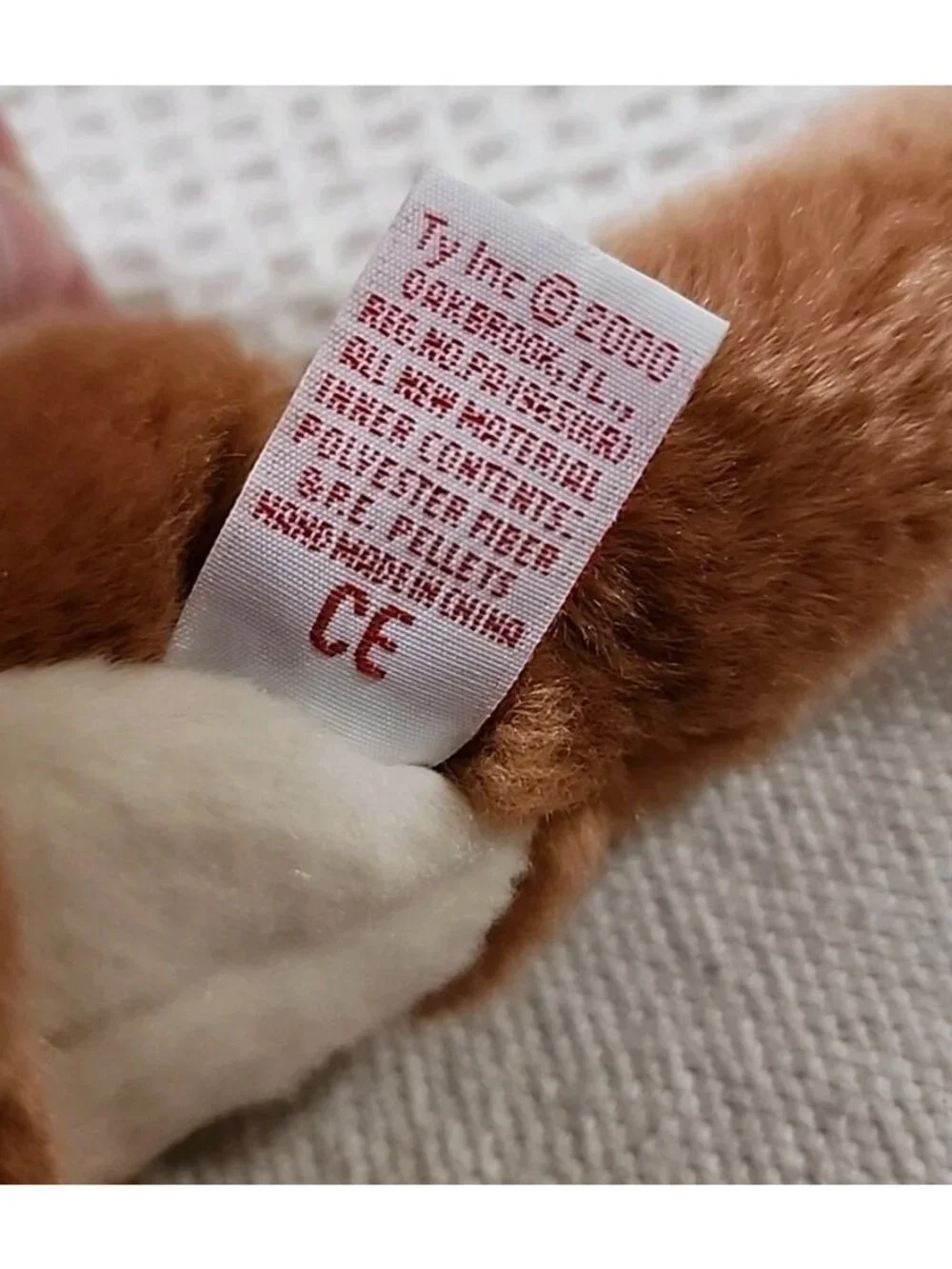 VTG TY Kangaroo‎ With Baby Plush POUCH The Beanie Buddies Collection 14